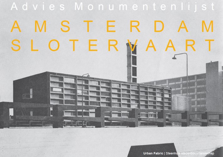 omslag rapport advies monumenten slotervaart.